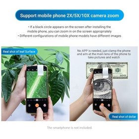 Resim Maiyame 200x Profesyonel Telefon Mikroskop Lens - Evrensel Klips İle Mücevher, C 