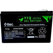 Resim Ttec 12V 9AH Jel Akü – Ev Tipi Alarm Sistemleriyle Uyumlu 