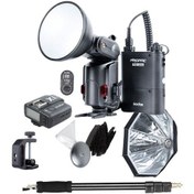 Resim Godox Witstro 180 W Nikon Uyumlu Mini Paraflaş Full Set 