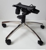 Resim Kamusalmarket Makam Sandalyesi Yıldız Ayağı Çift Kollu Kuyruklu Mekanizma Çap 7 