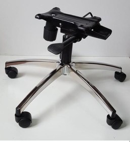 Resim Kamusalmarket Makam Sandalyesi Yıldız Ayağı Çift Kollu Kuyruklu Mekanizma Çap 7 