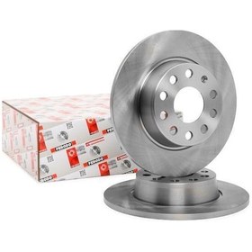 Resim Skoda Octavia Arka Fren Disk Elektrikli El Freni 2013-2020 Ferodo 