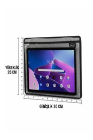 Resim RevuBaby Araba Koltuk Arkası Tablet Cebi Çocuk Tablet Izleme Aparatı GRİ 