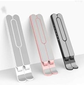 Resim Teknosepetim Macbook Laptop Bilgisayar Standı Notebook Özel Yükseltici Stand Tablet Tutucu Ayarlı 