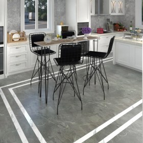 Resim Kenz Life Knsz Masa Sandalye Takımı HEM105ZENGIN Crdsyh 140*040 4 Sandalye Syhsyh Sırt Minderli 