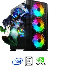 Resim RAMTECH Dg214-m I5-4570 16gb Ram 256gb Ssd Gt-740 4gb Oyuncu Pc 