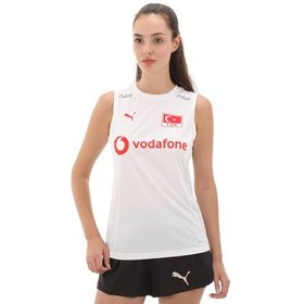 Resim Puma Kadın Türkiye Voleybol Milli Takım Kadın Forma Beyaz 