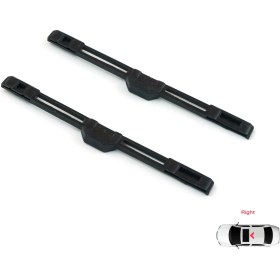 Resim Bross Otomotiv BMW 3 Serisi E46 1997-2006 54138246025 için 2 Adet Sunroof Perde Sağ Kayar Kızak Çıta Bakalit Klipsi 