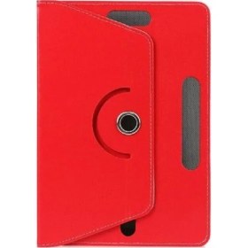 Resim TezMax Apple iPad 6. Nesil 9.7" Dönerli Standlı Deri Tablet Kılıfı - Nano Cam Ekran Koruyucu 