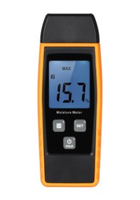 Resim Yaleker Profesyonel Ahşap Nem Ölçer - Çoklu Malzeme Analizi İçin Yüksek Hassasiyetli Nem Test Cihazı Rz660 Siyah 