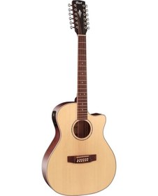 Resim Cort Gamedx-12op Elektro Akustik Gitar, 12 Telli, Grand Audıtorıum Kasa 