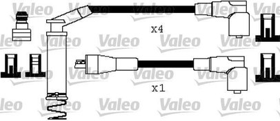 Resim ATEŞLEME KABLO TK. OPEL CORSA 8V 88 96 