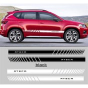 Resim Shoprit Seat Ateca Yan Kapı Şerit Sticker Etiket Modeli 2 