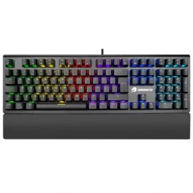 Resim GameBooster G908 Bolt Rainbow Blue Switch Mekanik Gaming Klavye 