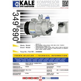 Resim Klima Kompresör A3 1.6 Tdi 1.9 Tdi 2.0 Tfsi 2003-2012 Altea 2004- 504646673 