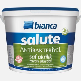 Resim Bianca 17,5 KG Salute Mat Tavan Saf Akrilik Antibakteriyel Boya Beyaz 