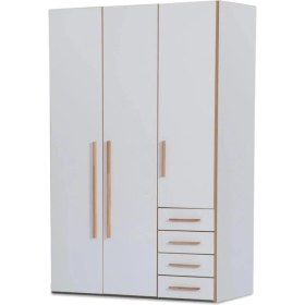Resim Bubu Home Retro 3 Kapaklı Dolap 