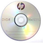 Resim HP Dvd 10 Adet Yazılabilir Boş Dvd-r 16x4.7gb 120 Min Video 10 Adet 