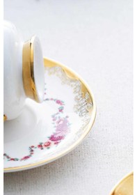 Resim Acar Hxf-06806 Osiris 6lı Kahve Fincanı Takımı Altın 