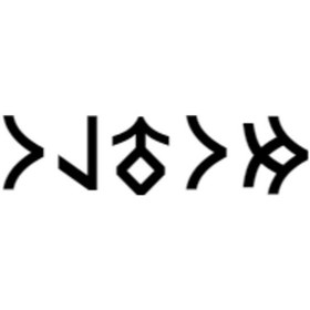 Resim Göktürkçe Mutlu İsmi Yazı Sticker Yükseklik 5 Cm 