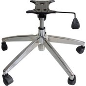 Resim Kamusalmarket Oyun Koltuğu Yıldız Ayağı Tek Kol Mekanizma Krom Pistonlu Çap 70 