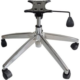 Resim Kamusalmarket Oyun Koltuğu Yıldız Ayağı Tek Kol Mekanizma Krom Pistonlu Çap 70 