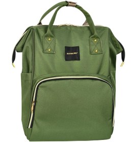 Resim Pense Drop Çok Amaçlı Anne Bebek Bakım Sırt Çantası Klasik Yeşil 