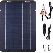 Resim Gajeena 10w Esnek Güneş Paneli - Araç Aküsü Şarj Ve Bakım Cihazı Usb Çıkışlı 