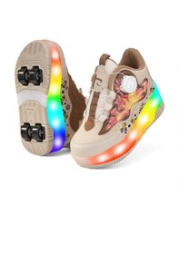 Resim Rocky Flames Işıklı Patenli Tekerlekli Spor Ayakkabı Çok Renkli 