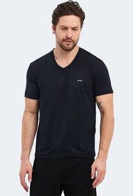 Resim Slazenger KATRIINA Erkek Tişört Lacivert 