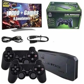 Resim 2.4g Uyumlu Kablosuz Çift Kol i Retro 20000 Oyun Game Stick 