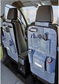 Resim Araç Oto Koltuk Arkası Eşya Düzenleyici Araba Organizer Koltuk 