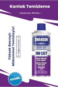 Resim SWANSON WORKS Sw-116 Kontak Temizleme Sprey Yağsız 400 Ml 