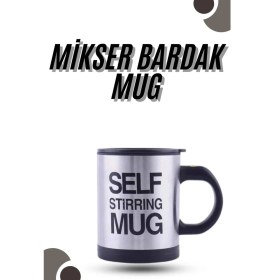 Resim Herşeytrend Karıştırıcı Özellikli Mikser Kupa Bardak Kompakt Taşınabilir Mug 