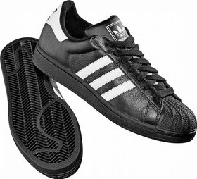 Resim Adidas G17067 SUPERSTAR SPOR GÜNLÜK AYAKKABI SİYAH 42,5 