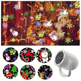 Resim Cloud011 1 Adet Usb Kablo Yeni Noel Baba Projeksiyon Işığı Dönen Atmosfer Lambası Parti 