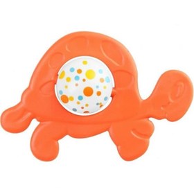 Resim Nessiworld Nessiworld 30862 Let's be Child - Sevimli Kaplumbağa Diş Kaşıyıcı Çıngırak 