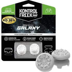Resim Cosmostech Kontrolfreek Fps Freek Galaxy Performance Thumbsticks – Xbox One & Series X/s Uyumlu – Yükseltmeli Analog Başlık – Beyaz 