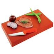 Resim MED PLASTİK 30*50*4 POLİETİLEN KESME TAHTASI KIRMIZI 