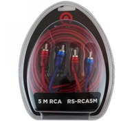 Resim ANFİ KABLO 2RCA 2RCA 5MT REISS AUDIO RS-RCA5M 