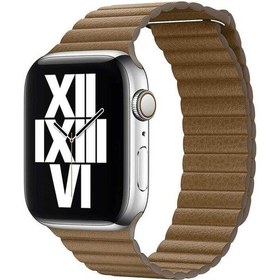 Resim Apple Uyumlu Watch 38mm 40mm 41mm Kordon Deri Loop Kordon 1/2/3/4/5/6/se/7/8 