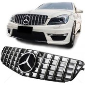 Resim Mercedes W204 Gtr Amg Ön Panjur Izgara Seti 