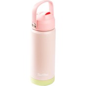 Resim Tantitoni 025-01-AÇIK PEMBE TUTAMAÇLI PASLANMAZ ÇELİK PİPETLİ TERMOS 500ML 