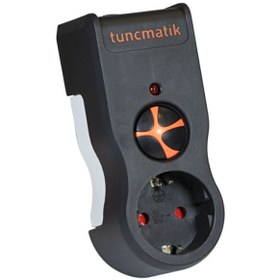 Resim Tunçmatik Powersurge 1050 Joule 1'li Akım Koruyucu Priz Siyah TSK19020 
