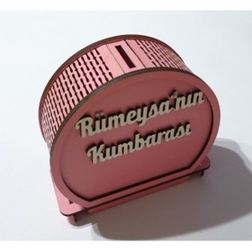 Resim Yuvarlak,Matara Şeklinde Kumbara 