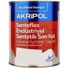 Resim AKZONOBEL Senteflex Rapid Endüstriyel Boya MG106 Metalik Gümüş Gri Silver 2,5 Litre 