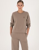 Resim Pierre Cardin Kadın Vizon Sweatshirt 50314963-vr052 Vizon 