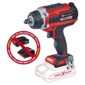 Resim Einhell Impaxxo 18/450 Akülü Darbeli Somun Sıkma Kömürsüz Solo + 18V 4,0AH Pxc Starter Kit 1 Akü&şarj Cihaz Ürüne Git Listeye Geri Dön 