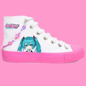 Resim ALCdesing Baskılı Kızçocuksporayakkabı Vesneakers 