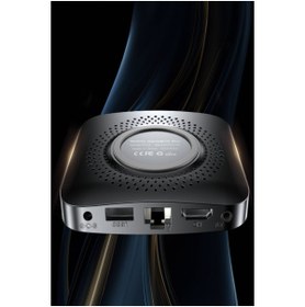 Resim m.tk moveteck Ultra Hd 4K Android TV Box Medya Oynatıcı + TV Game Box 2'Li Gamepad Joystick Kol + HDMI Wireless 